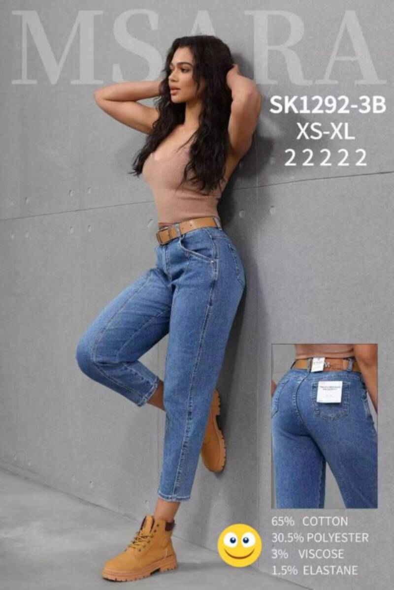 Spodnie jeansy meskie Roz XS-XL, 1 Kolor .Paczka 10 szt